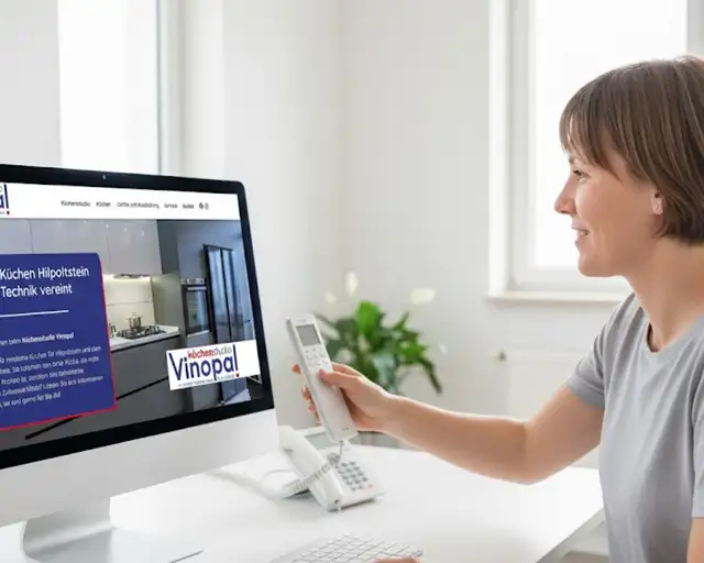 Kontakt zum Küchenstudio Vinopal in Schwabach für moderne Einbauküchen aufnehmen.